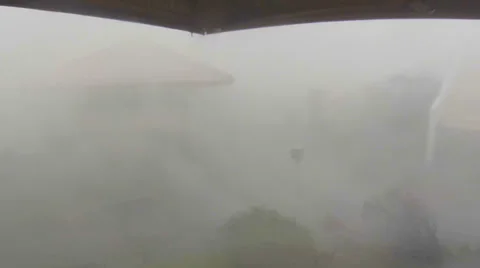 Super Typhoon Haiyan Extreme Wind gust Stock Footage 33869412