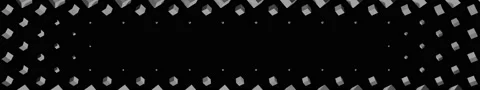 Super Wide Extended 3D Rendered Video with geometric art in 5760X1080px Stock Footage 139350733