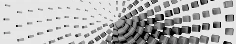 Super Wide Extended 3D Rendered Video with geometric art in 5760X1080px Stock Footage 139351029