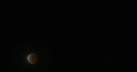 Super Wolf Blood Moon Timelapse 1 Stock Footage 101779973