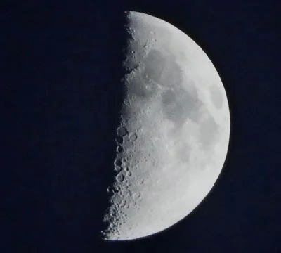 Super zoom of lunar eclipse for cool background Stock Photos