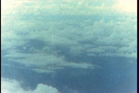 Super8 clouds Stock Footage 40735457
