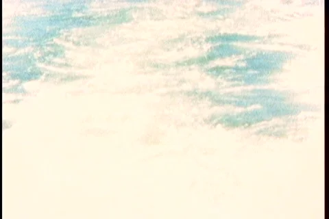Super8 man looking at the sea Stock Footage 40736514