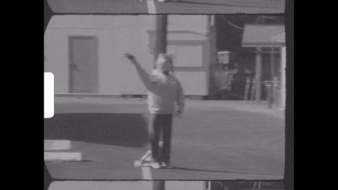 Super8-Scarecrows Stock Footage 128404096