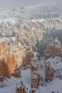 Superb view of Sunset Point of Bryce Canyon National Park Stock Photos