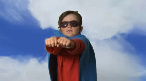 Superboy Vídeo Stock 8621328