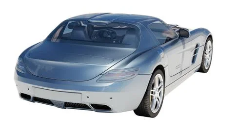 Supercar isolated on a light background Иллюстрация