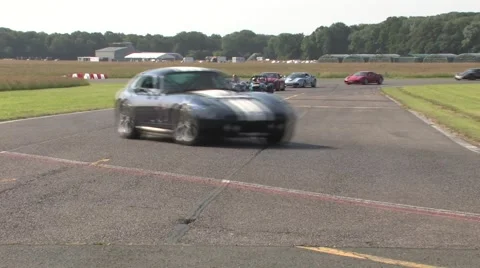 Supercar track parade 2 Stock Footage 46551696