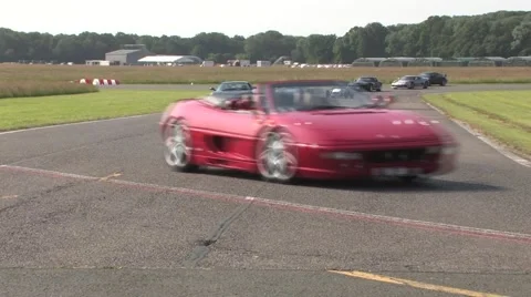 Supercar track parade 5 Stock Footage 46798421