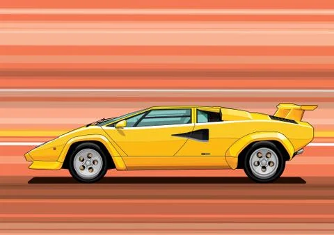 Supercar Vector file Stock Illustration