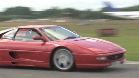 Supercars cornering Stock Footage 25386249