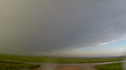 Supercell Storm Chasing Stock Footage 54706495