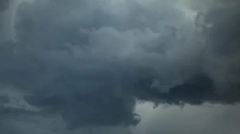 Supercell storm Time Lapse clouds forming Stock Footage 39935603
