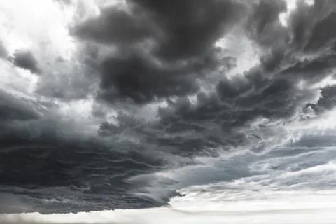Supercell thunderstorm Stock Photos