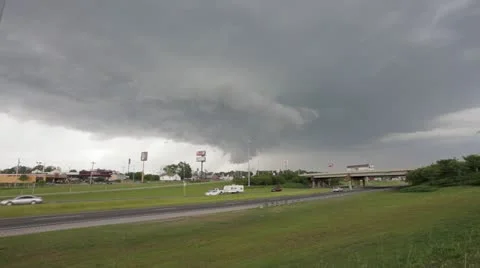 Supercell Tornado Stock-Footage 12623393