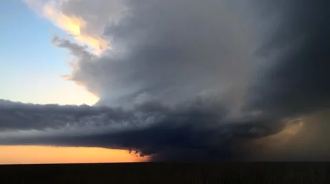 Supercell Tornado Time Lapse Stock Footage 49429261