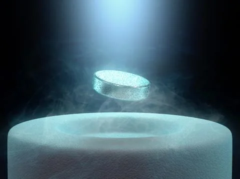 Superconductivity 스톡 일러스트