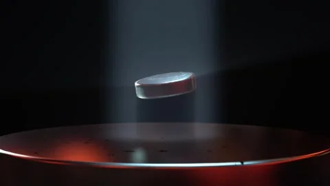Superconductor Looped Stock Footage 348533633
