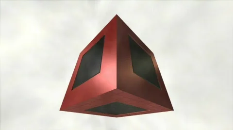 SuperCubeRed Stock Footage 400404