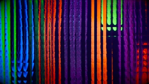 Superflash colour art glow background moving hypnotic glitch bad tv Stock Footage 104098239