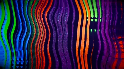 Superflash colour art glow background moving hypnotic glitch Stock Footage 104266213