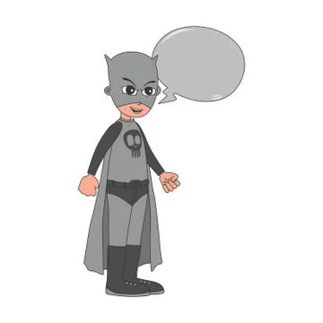 Superhero cartoon theme Ilustración de archivo