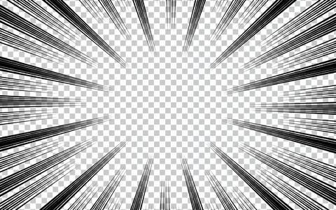 Superhero comic book background with halftone effect. Editable vector banner. Illustrazione stock