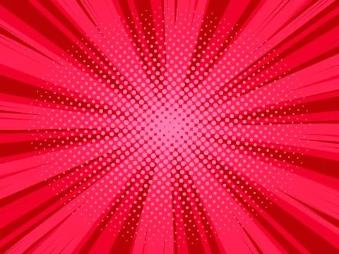 Superhero comic book poster background Stock Illustration