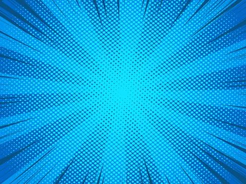 Superhero comic book poster background Stock Illustration