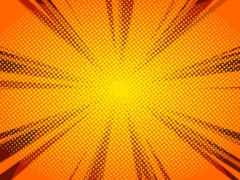 Superhero comic book poster background Stock Illustration