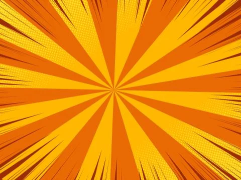 Superhero comic book poster background Stock Illustration