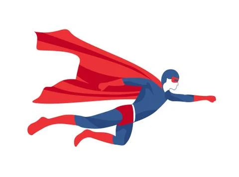 Superhero Icon Stock Illustration
