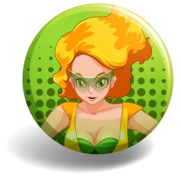 Superhero Stock Illustration