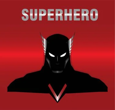 Superhero Stock Illustration
