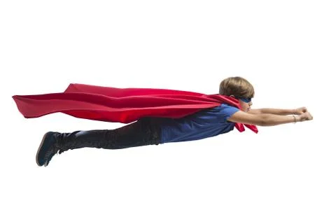 Superhero kid Stock Photos