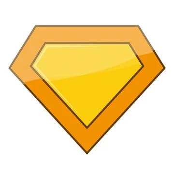 Superhero logo. Vector illustration. Stock Illustration