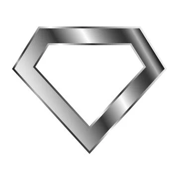 Superhero logo. Vector illustration. Stock Illustration