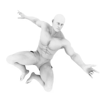 Superhero Pose イラスト素材