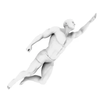 Superhero Pose イラスト素材