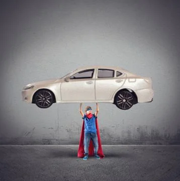 Superhero powers Stock Illustration
