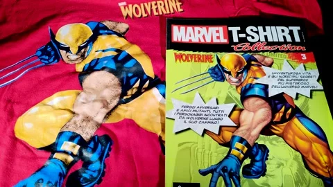 The superhero Wolverine Stock Footage 283861792