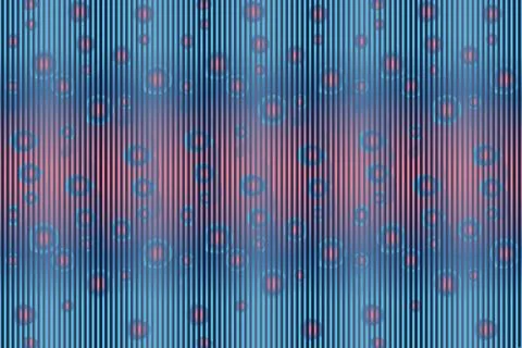 Superimpose thin vertical stripes on patterns Stock Illustration
