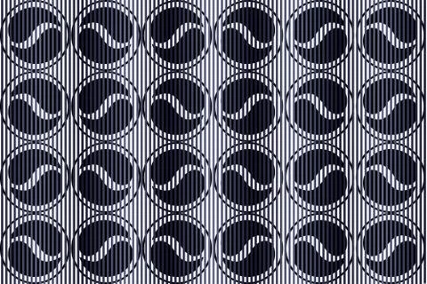 Superimpose thin vertical stripes on patterns Stock Illustration