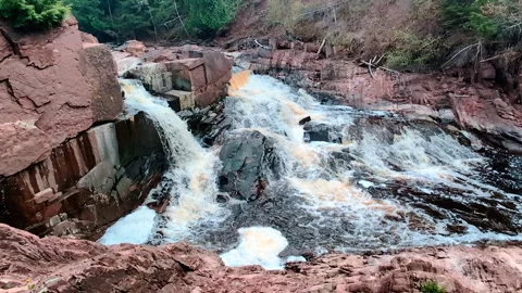 Superior Falls in Upper Michigan 動画素材 277792194