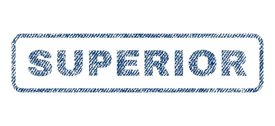 Superior Textile Stamp Stock Illustration