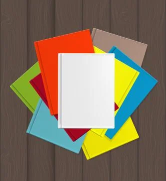 Superiority E-Book Over Paper Books Concept illustration Illustrazione stock