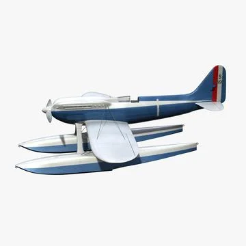 Supermarine S6b 3D Model