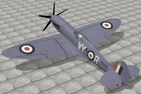 Supermarine Spitfire PR XIX 3D Model