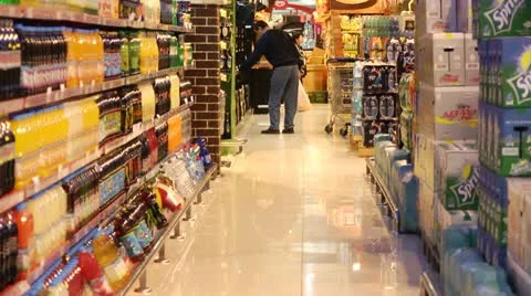 Supermarket 1 Stockbeeldmateriaal 11195463