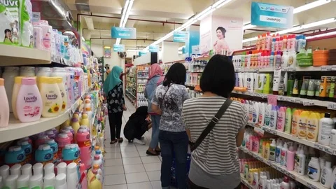 Supermarket Stock Footage 102097360